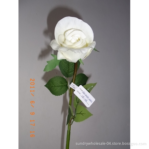 Floramatique PU Rose Flower White Color